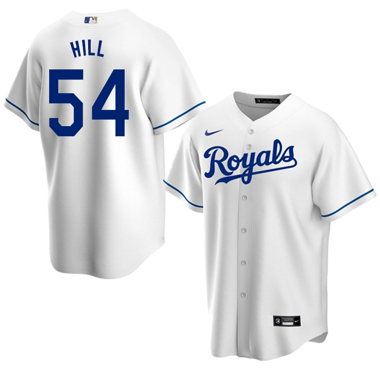 Nike Men #54 Tim Hill Kansas City Royals Baseball Jerseys Sale-White